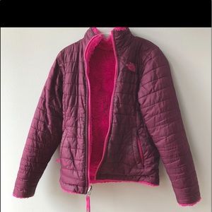 north face fuzzy jacket